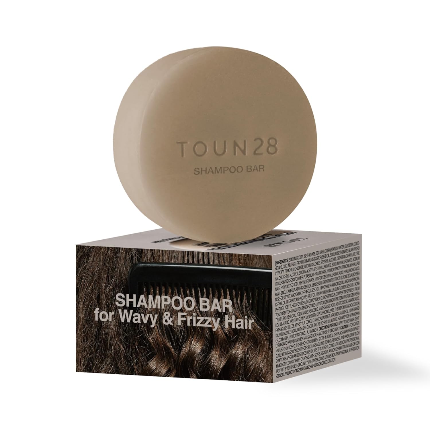 TOUN28 Hyaluron Peptide Wave Defining Shampoo Bar