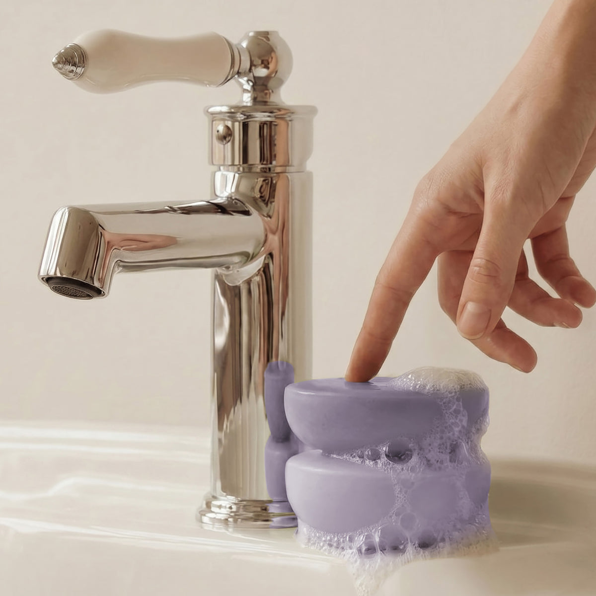 TOUN28 Biotin Keratin Purple Toning Shampoo Bar + Conditioner Bar