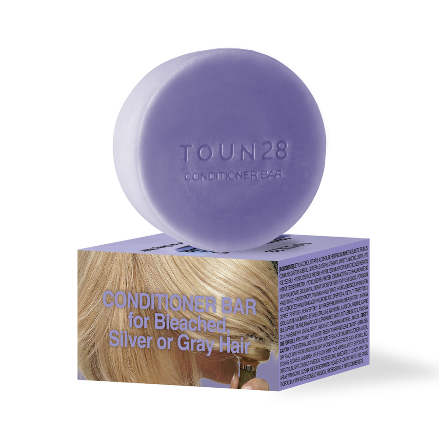 TOUN28 Biotin Keratin Purple Toning Conditioner Bar