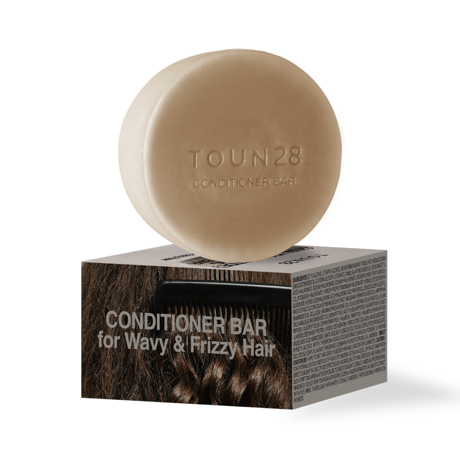 TOUN28 Hyaluron Peptide Wave Defining Conditioner Bar