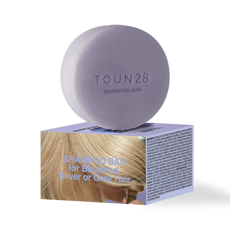 TOUN28 Biotin Keratin Purple Toning Shampoo Bar