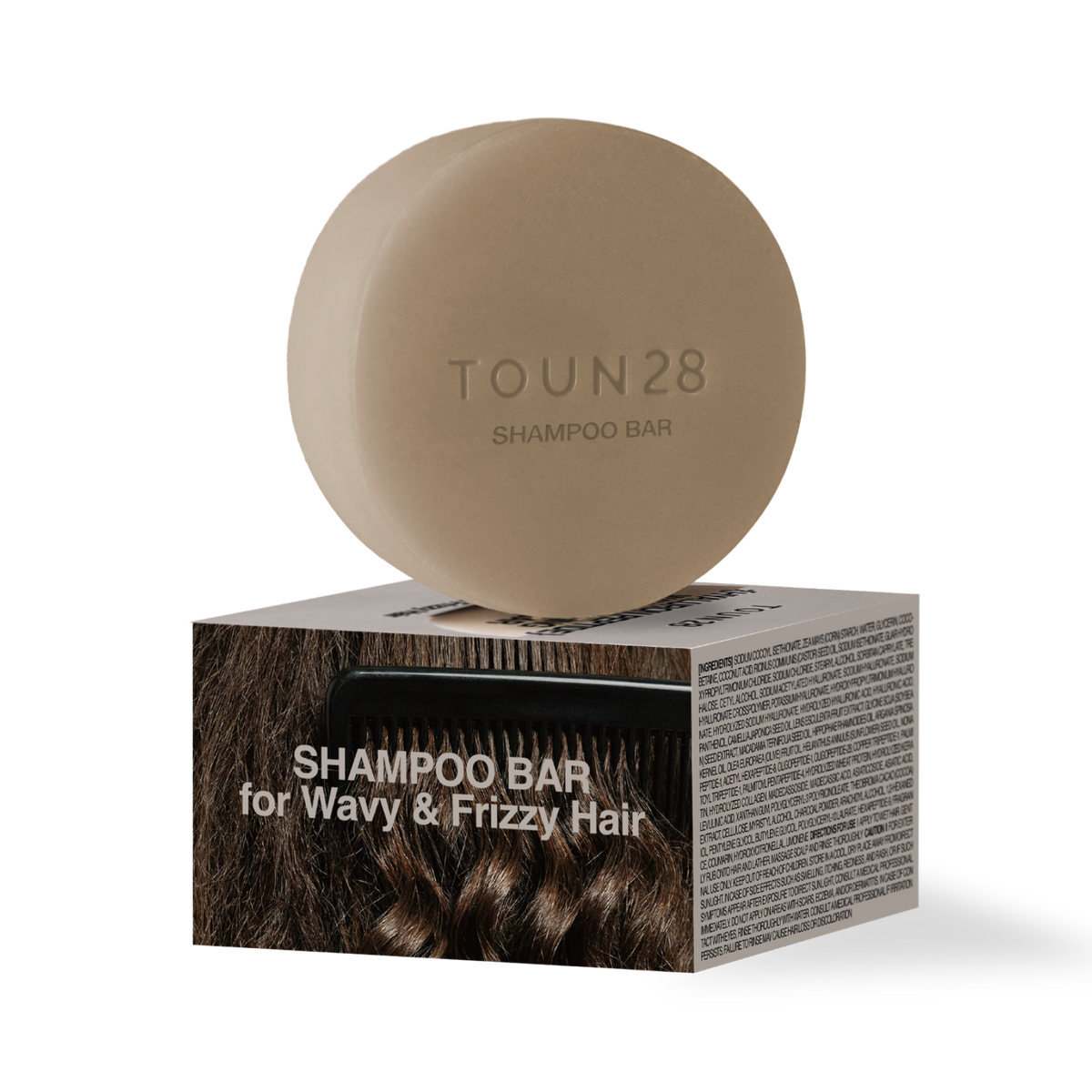 TOUN28 Hyaluron Peptide Wave Defining Shampoo Bar
